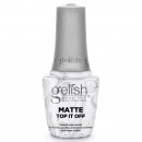 Matte Top It Off 15ml - GELISH - zmatňující vrchní vrstva gel laku na nehty