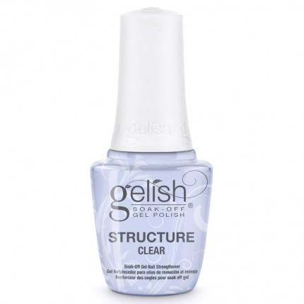 Structure Clear 15ml - GELISH - průhledný, zpevňující gel lak na nehty