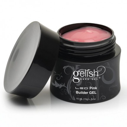 Hard-Gel Dark Pink Builder Gel 15ml - GELISH - tmavorůžová stavební gel na nehty