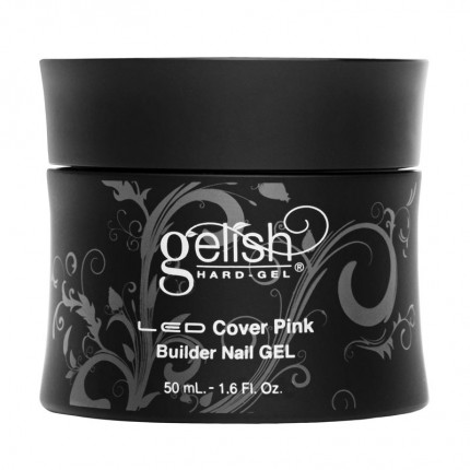 Hard-Gel Cover Pink Builder Gel 50ml - GELISH - poloprůhledný růžový stavební gel na nehty