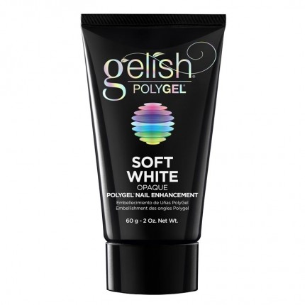 Polygel Soft White 60g - GELISH - polygel jemně bílý