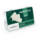 Perfetto Natural Tips 500ks - GELISH - přirozeně působící tipy na nehty velikosti 1-10