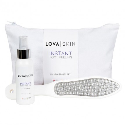 Instant Foot Peeling Sada - LOVA SKIN - sada na odstraňování zhrublé pokožky chodidla