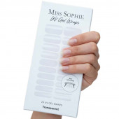 Transparent - Miss Sophie - UV/LED gelové nálepky 20ks