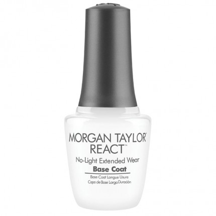 React Base Coat 15ml - MORGAN TAYLOR - speciální základní vrstva na prodloužení životnosti manikúry