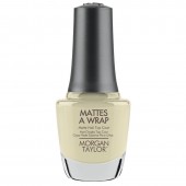 Mattes A Wrap 15ml - MORGAN TAYLOR - vrchní zmatňující vrstva laku na nehty