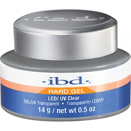 LED/UV Clear Gel 14g - IBD průhledný zpevňujíci gel na nehty