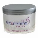 Acrylic Powder Mega White 100g - ASTONISHING - extra bílý akrylový pudr