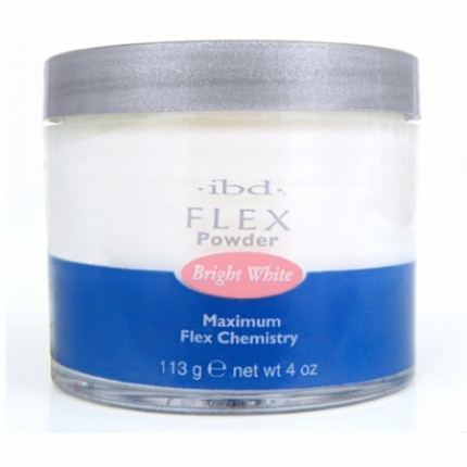 FLEX Bright White 113g - IBD - bílý akrylový prášek