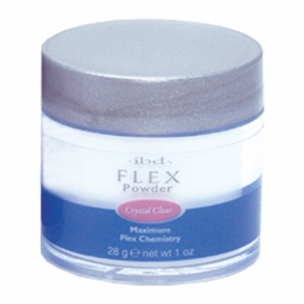 FLEX Crystal Clear 21g - IBD - průhledný akrylový prášek