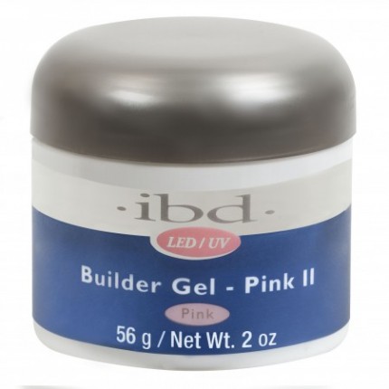 Pink II 56g - LED/UV Builder Gel - IBD růžový stavební gel na nehty