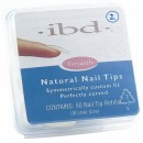 Natural tipy 2 - 50ks - IBD - přirozene vypadající tipy na nehty velikosti 2