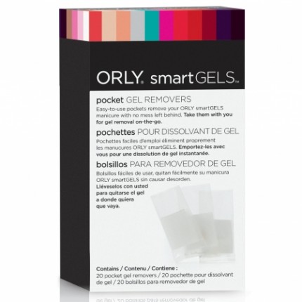 Pocket Removers 20ks - ORLY SMARTGELS - tampóny na odlakování